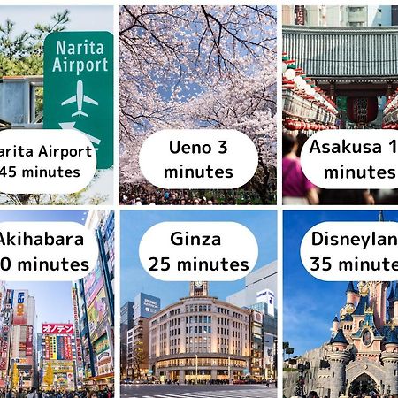 Ueno Minowa401 Apartman Tokió Kültér fotó